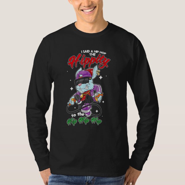Camiseta El Hip De Los Conejitos Sube La Hipidez De Saltar  (Anverso)