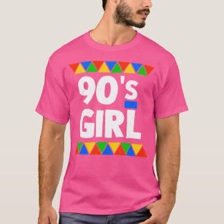 Camiseta El Hip Hop Chica De Los 90 Inspiró A Retro