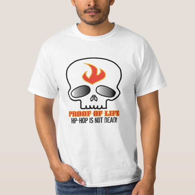CAMISETA ¡EL HIP-HOP DEL POLÍTICO NO ES MUERTO! - (Anverso)
