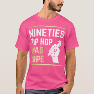 Camiseta El Hip Hop Fue Caído En La Música Rap De Los Años