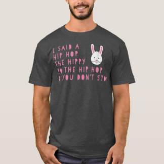 Camiseta El hip hop hippy no detiene el pan de pascua