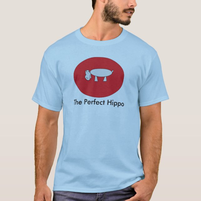 Camiseta El hipopótamo perfecto (Anverso)