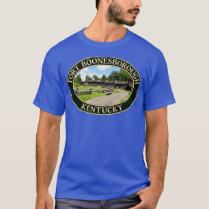 Camiseta El histórico Fuerte Boonesborough del siglo XVIII 