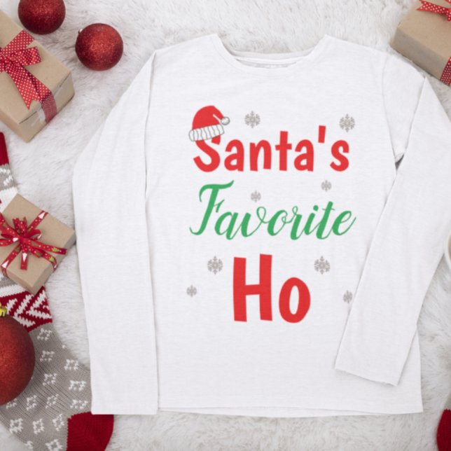 Camiseta El Ho favorito de Santa (Subido por el creador)