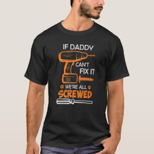 Camiseta El Hobbista Papá Handyman Dad arregla al padre