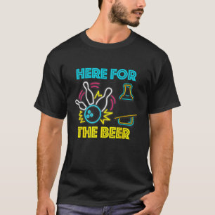Camiseta El Hobby De La Camisas De Bowling Para Beer Drinki