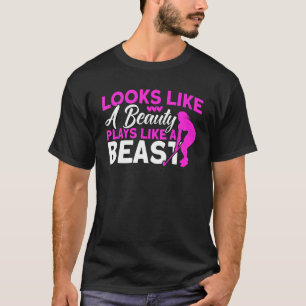Camiseta El Hockey De Campo Parece Una Belleza Juega Como U