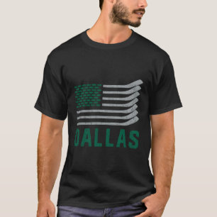 Camiseta El Hockey De Dallas Es Estadounidense Para Los Nav