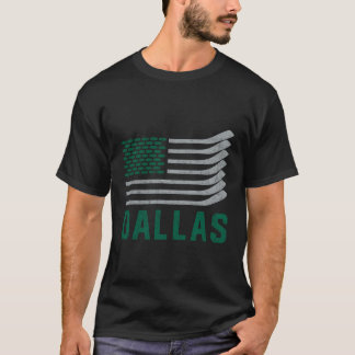 Camiseta El Hockey De Dallas Es Estadounidense Para Los Nav