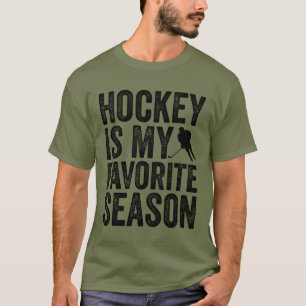 Camiseta El Hockey Es Mi Estación Favorita