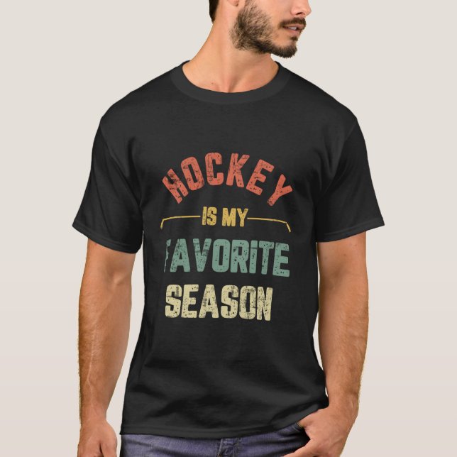Camiseta El hockey es mi hockey favorito en temporada (Anverso)