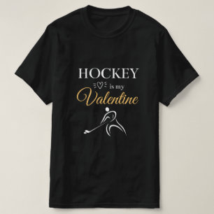 Camiseta El hockey es mi juego de moda romántico de San Val