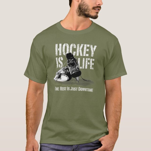 Camiseta El hockey es vida (Anverso)