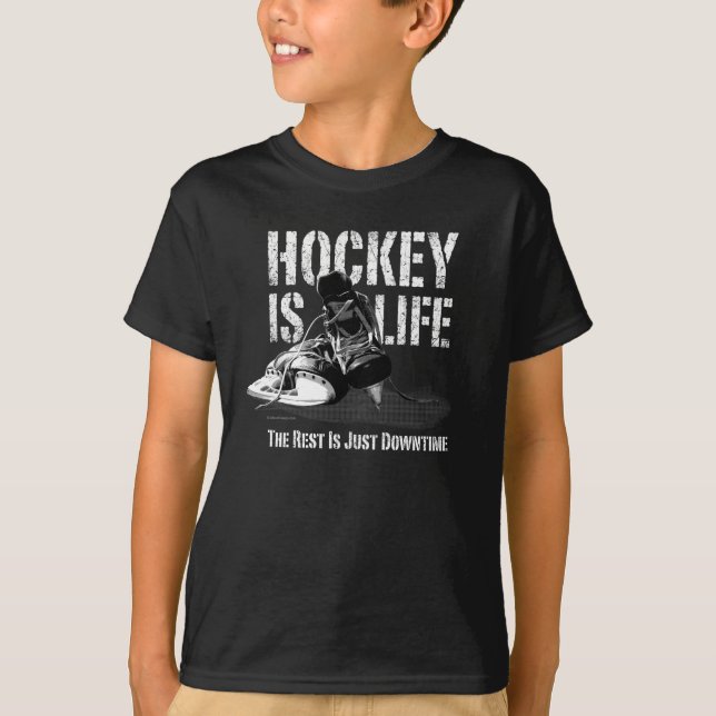Camiseta El hockey es vida (Anverso)