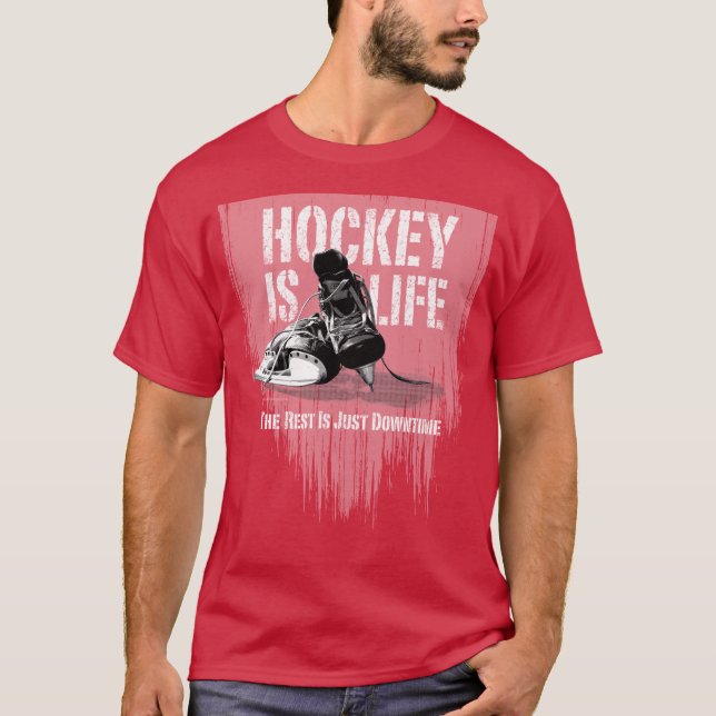 Camiseta El hockey es vida (Anverso)