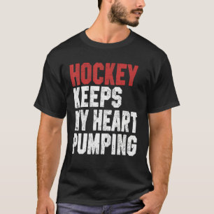 Camiseta El hockey mantiene a mi entrenador de hockey que m