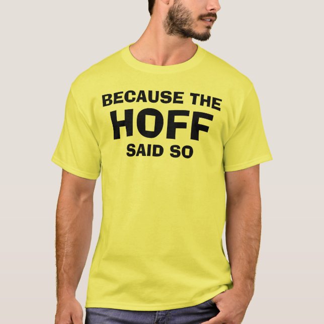 Camiseta El Hoff (Anverso)