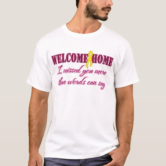 Camiseta El hogar agradable le falté más que palabras (Anverso)