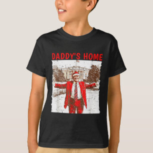 Camiseta El Hogar De Daddys Será Hogar Para Navidades Diver