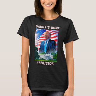 Camiseta El hogar de papá Donald Trump 2024
