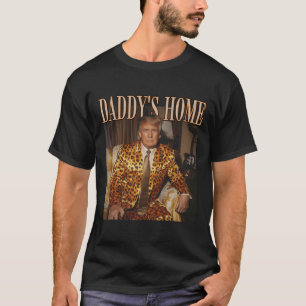 Camiseta El hogar de papá, Trump, es gracioso el leopardo d