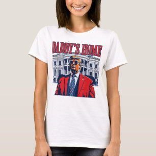 Camiseta El hogar de papá Trump Regalo Trump de la Casa B