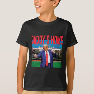 Camiseta El hogar de papá, Trump rosa, Trump, 2024, llévate