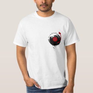Camiseta El Hogar De Registros De Vinilo Es Donde Se Giran 