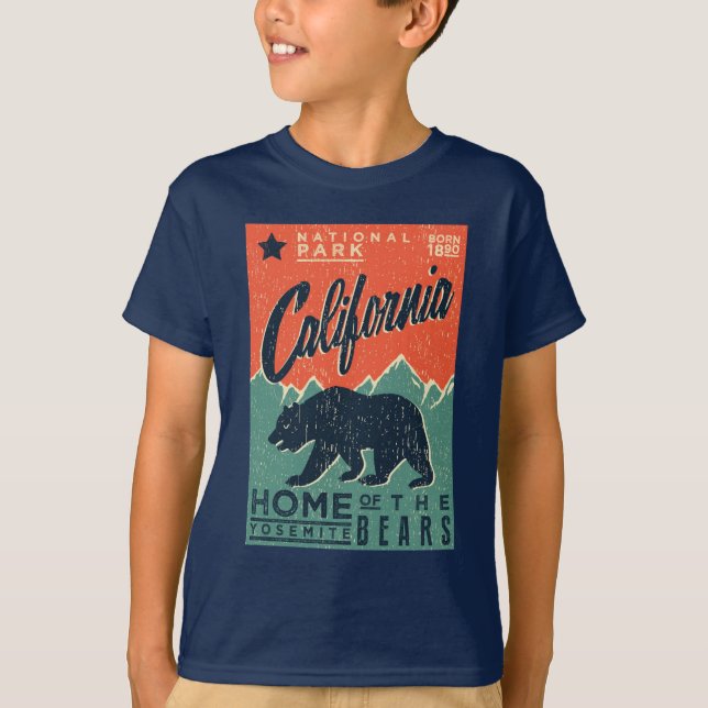 Camiseta El hogar del Yosemite lleva el | California (Anverso)
