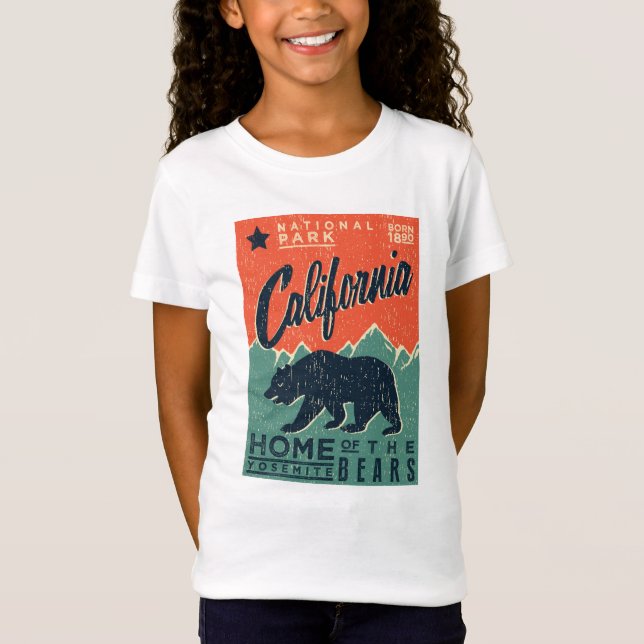 Camiseta El hogar del Yosemite lleva el | California (Anverso)