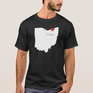 Camiseta El hogar es donde está el corazón - Ohio