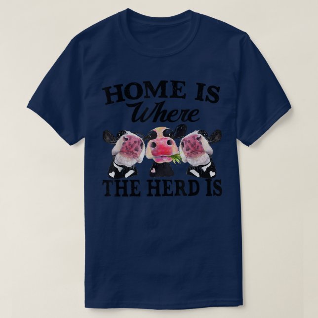 Camiseta El hogar es donde la H (Diseño del anverso)