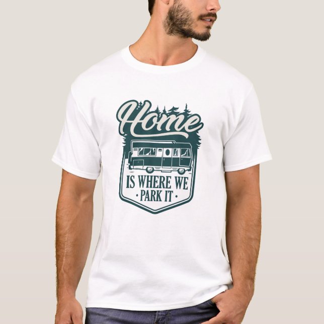 Camiseta El Hogar Es Donde Lo Apartamos (Anverso)