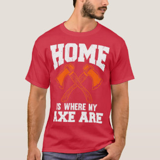 Camiseta El Hogar Es Donde Mi Eca Es El Clásico TShirt