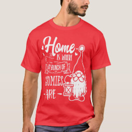 Camiseta El hogar es donde mi panda de gnomos está - Cute G