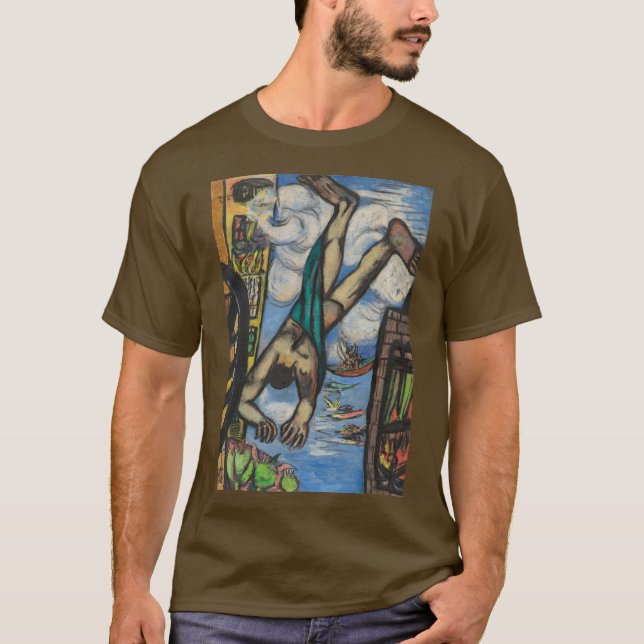 CAMISETA EL HOMBRE CAÍDO (Anverso)