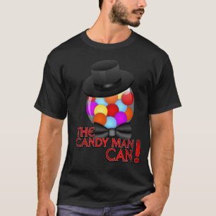 Camiseta El hombre de caramelo puede - máquina con clase d