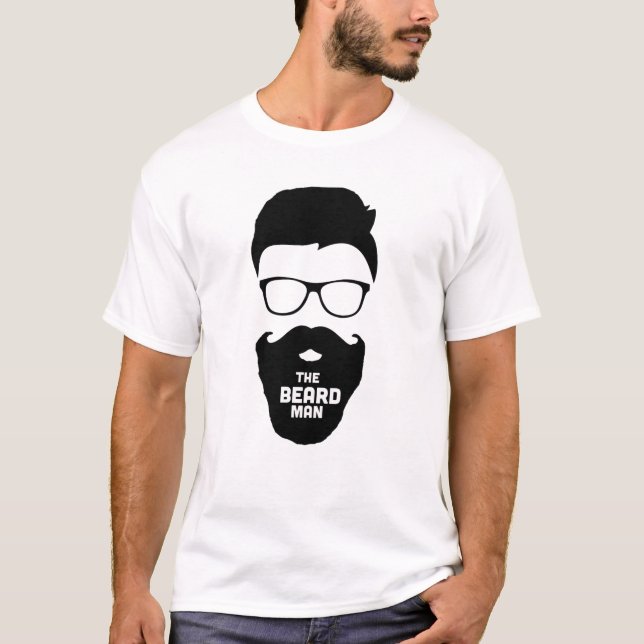Camiseta El hombre de la barba (Anverso)