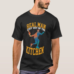 Camiseta El Hombre De La Cocina Se Mantiene Fuera De La Coc