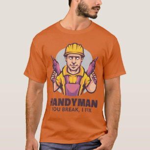Camiseta El Hombre De La Mano, Rompe, Arreglo