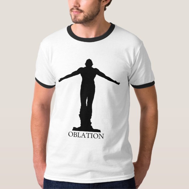 Camiseta El hombre de la oblación (Anverso)