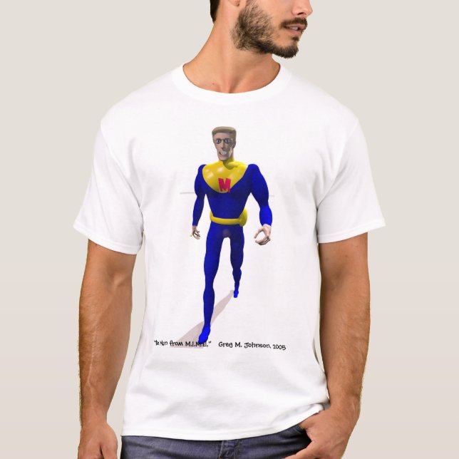 Camiseta El hombre de M.I.M.E. (Anverso)