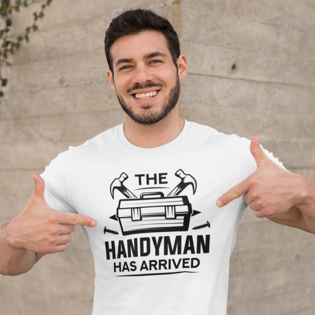 Camiseta El Hombre De Mano Ha Llegado (handyman shirt)