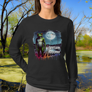 Camiseta El hombre de negocios de Loveland   Ohio Cryptid