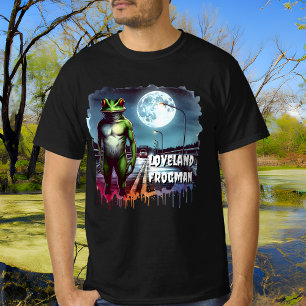 Camiseta El hombre de negocios de Loveland   Ohio Cryptid