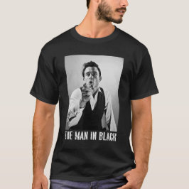 Camiseta El hombre de negro - Johnny Tees Cash Country