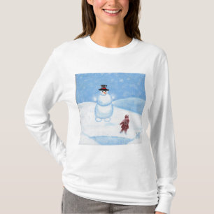 Camiseta El hombre de nieve maneja a las mujeres por JML