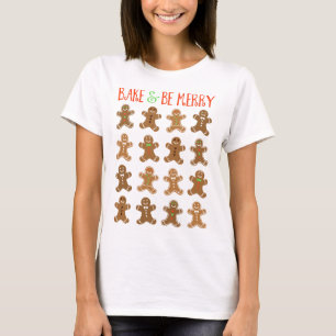 Camiseta El hombre de pan de jengibre hace y se hace mora