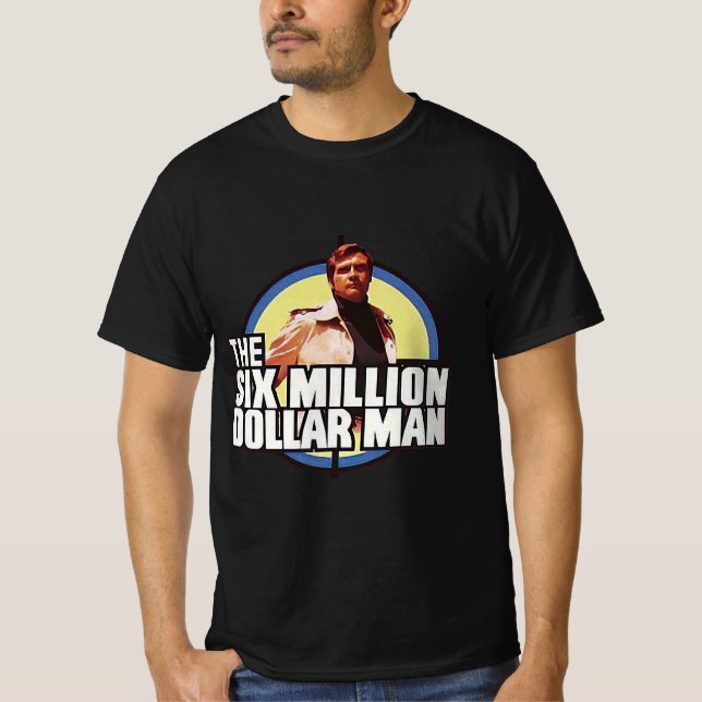 Camiseta El hombre de seis millones de dólares (Anverso)