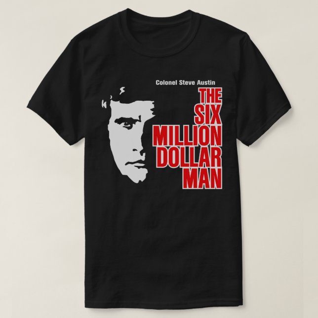 Camiseta El hombre de seis millones de dólares (Diseño del anverso)
